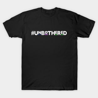 YBB #Unbothered White Logo T-Shirt